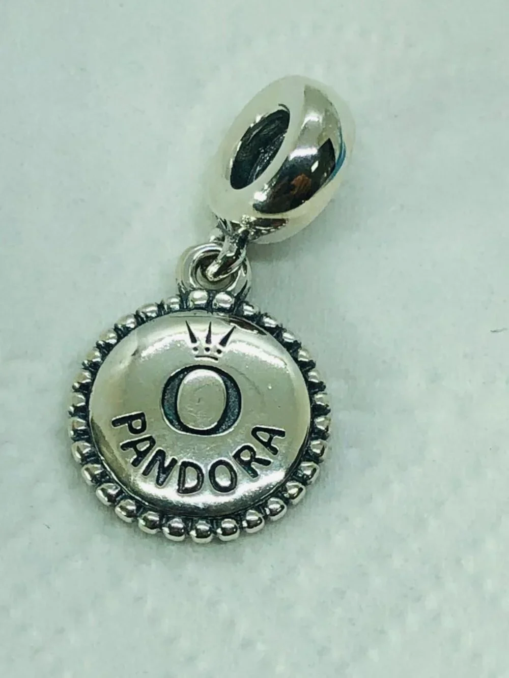✨ ✨Pandora Napoli Football Club Team Logo Charm Pendant S925 Sterling Silver